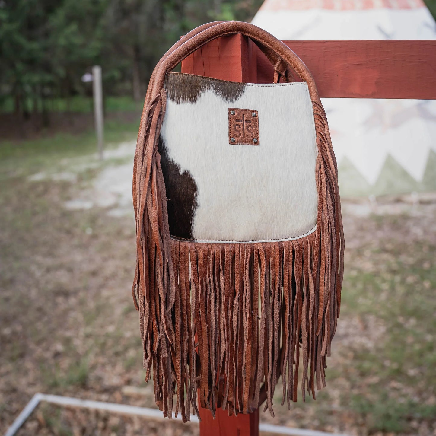 Indie Cowhide Sugar Satchel by STS Ranchwear