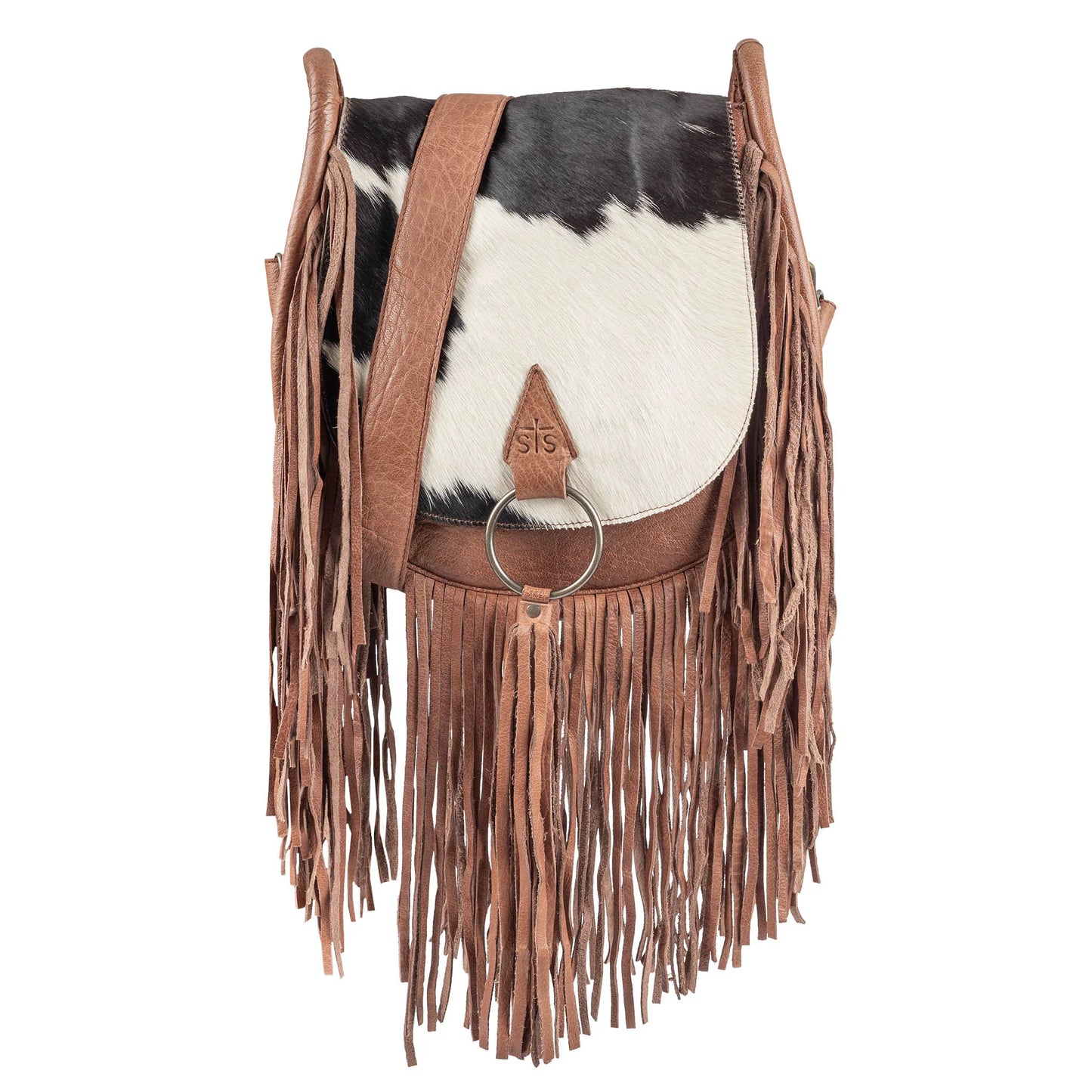Cowhide Indie Saddle Bag by STS Ranchwear
