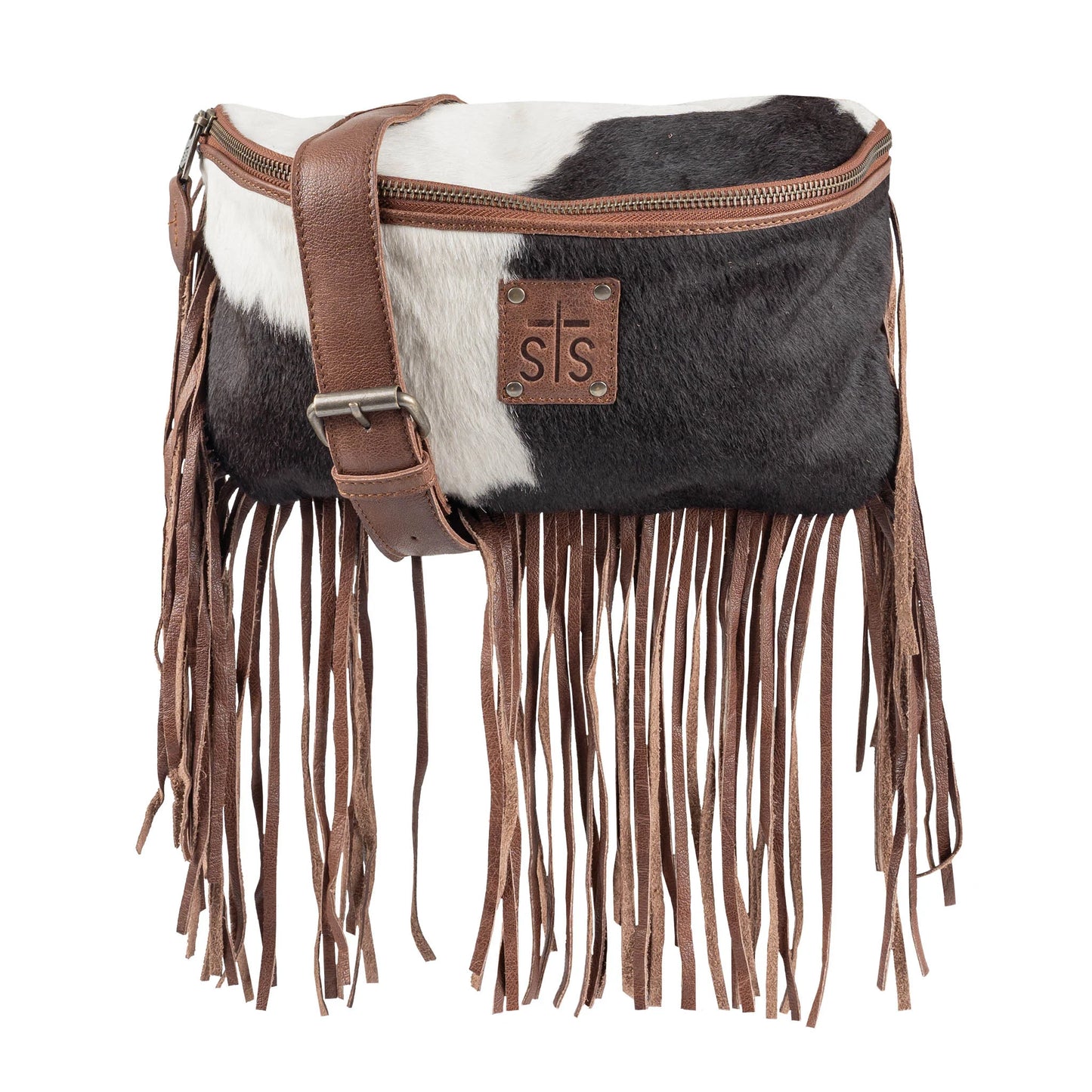 Indie Cowhide Sling Belt Bag  By STS Ranchwear