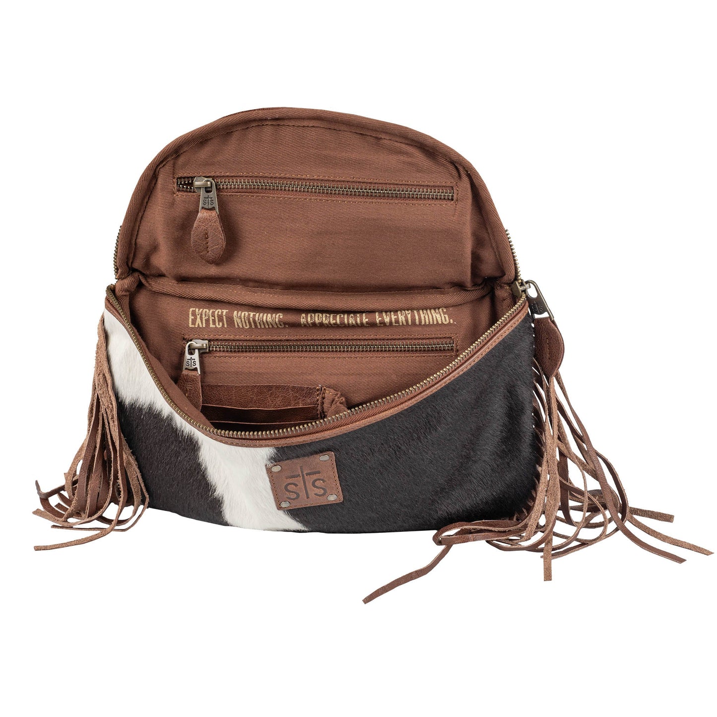 Indie Cowhide Sling Belt Bag  By STS Ranchwear