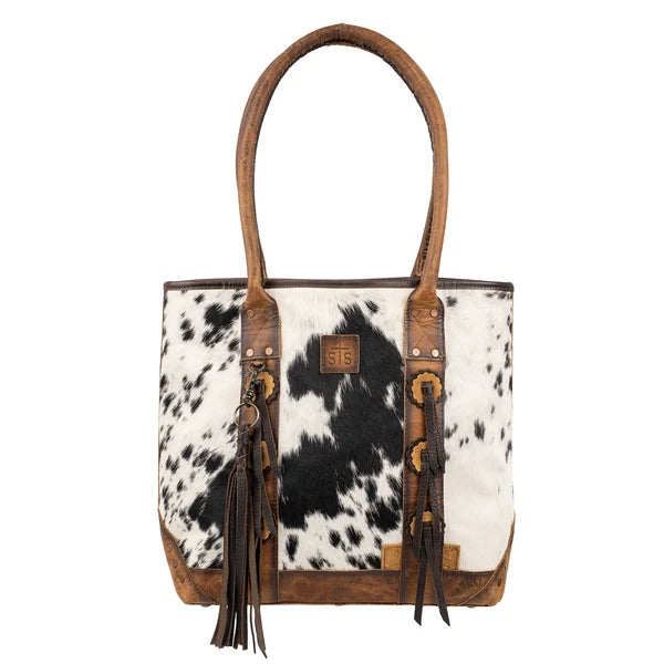 Guadalupe Cowhide Palomino Tote Bag by STS Ranchwear
