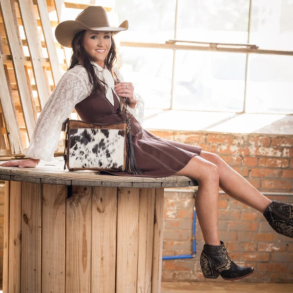 STS Ranchwear Cowhide Olivia Crossbody