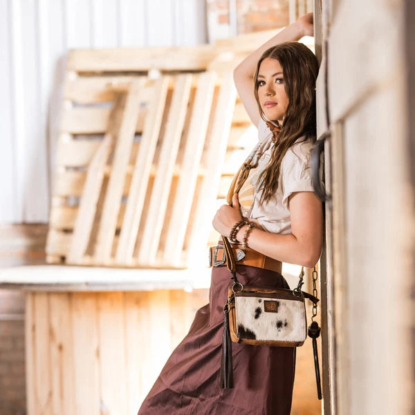 STS Ranchwear Guadalupe Cowhide Lily Crossbody
