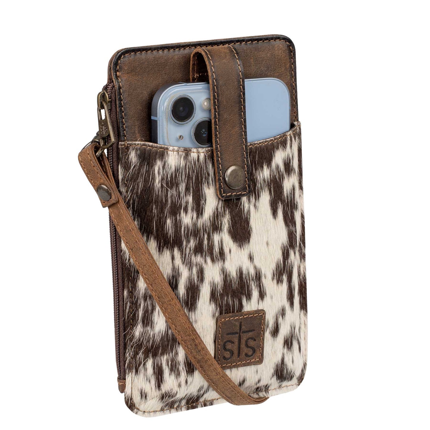 Cowhide Phoebe Phone Sling By STS Ranchwear