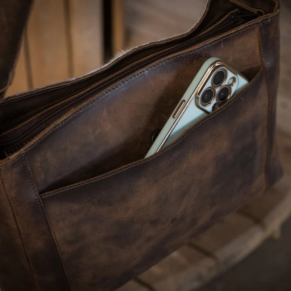 STS Ranchwear Cowhide Sterling Shoulder Bag