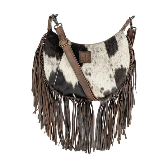 STS Cowhide Nellie Fringe Bag