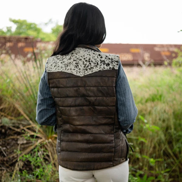 STS Ranchwear's Women's Adalyn Vest - Tobacco Brown