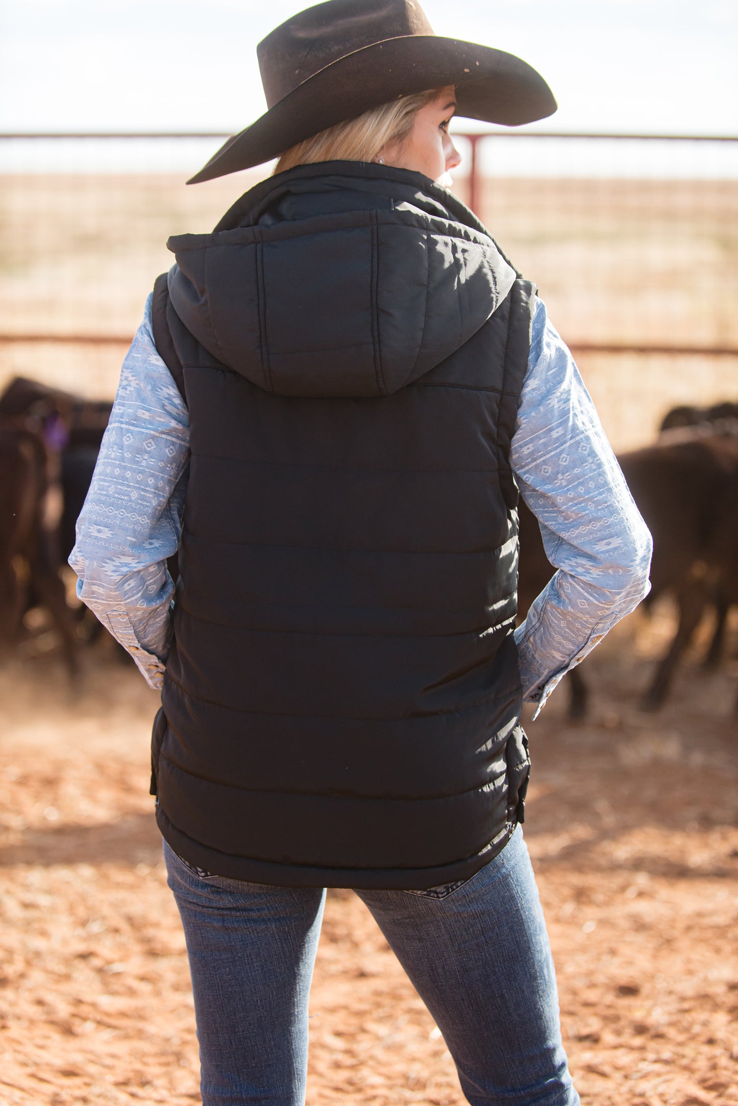 STS Ranchwear's Women's Crazy Jane Vest - Black