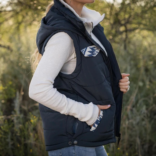 STS Ranchwear's Women's Crazy Jane Vest - Navy