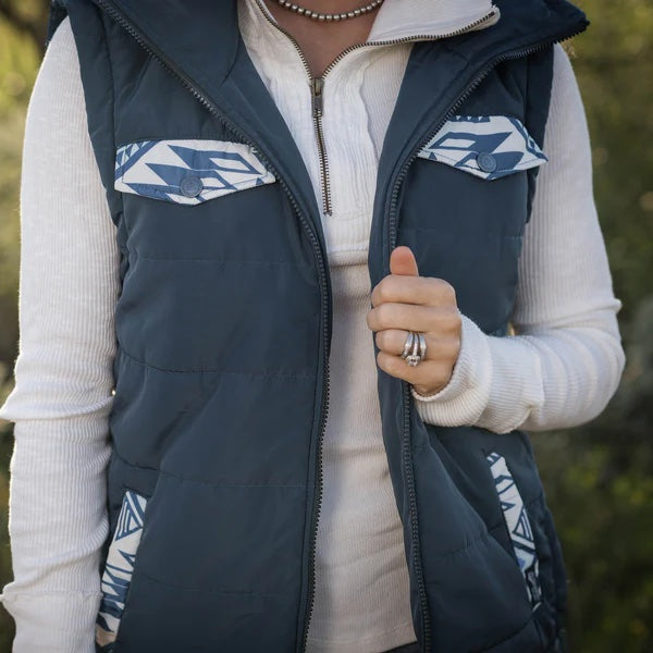 STS Ranchwear's Women's Crazy Jane Vest - Navy