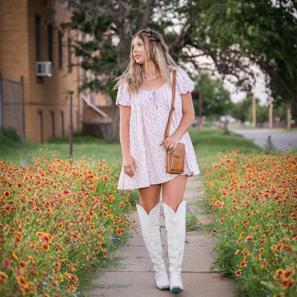 STS Bandera Tan Quickdraw Crossbody Wallet
