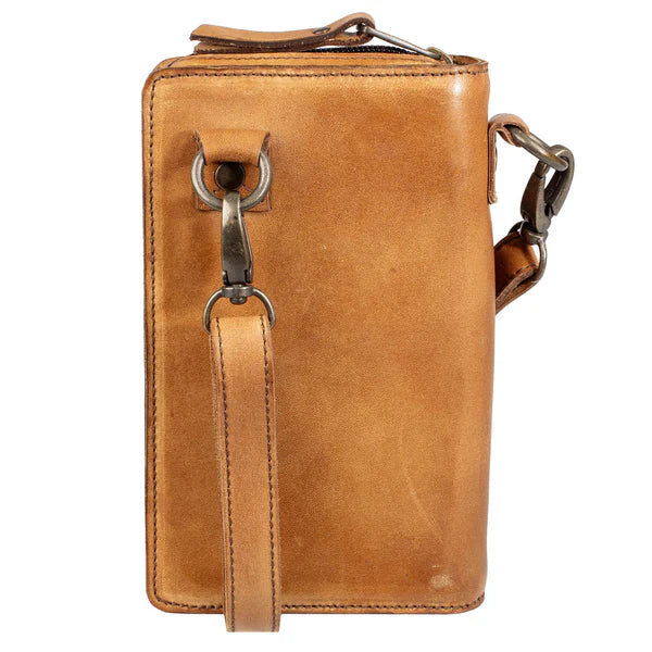 STS Bandera Tan Quickdraw Crossbody Wallet