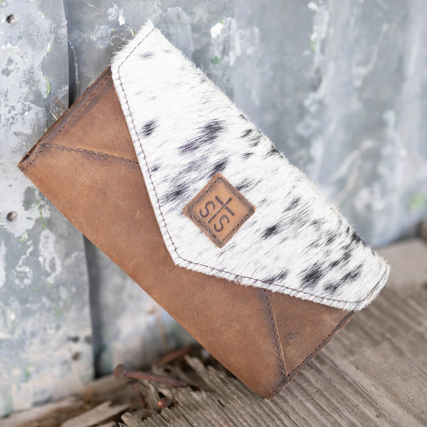 Cowhide Style Wallet by STS Ranchwear