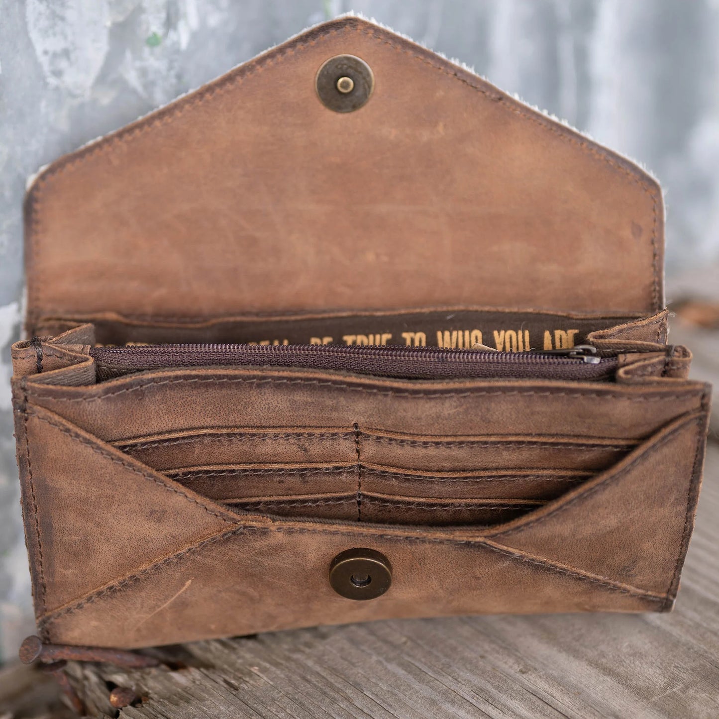 Cowhide Style Wallet by STS Ranchwear