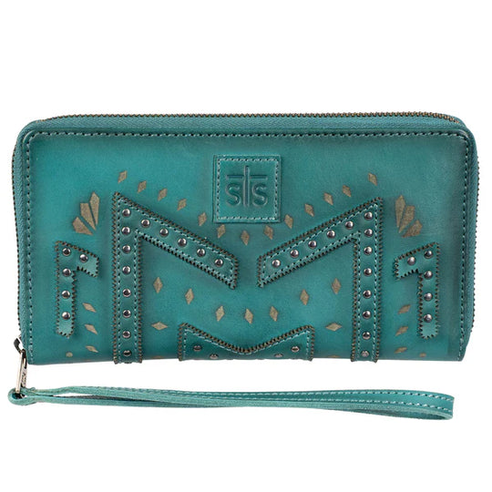 STS Ranchwear Wayfarer Turquoise Juniper Bifold Wallet