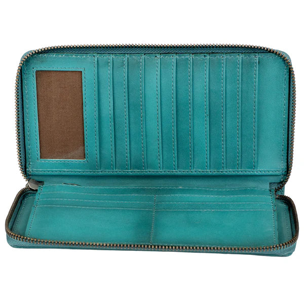 STS Ranchwear Wayfarer Turquoise Juniper Bifold Wallet
