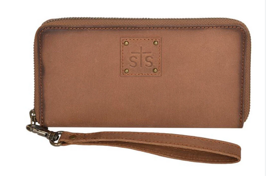 Rosa Wallet in Saddle by STS