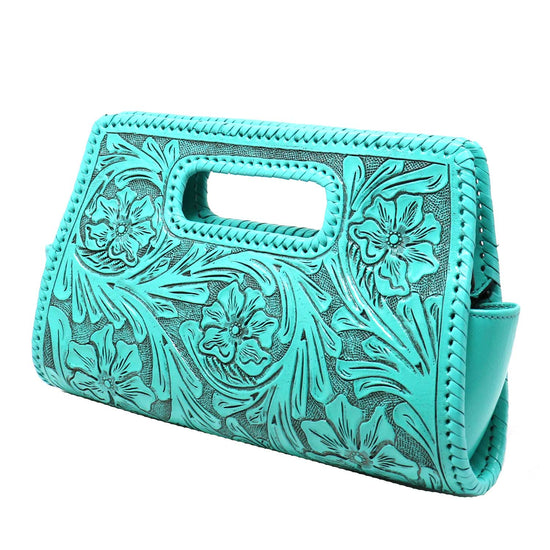 Bianca Turquoise Clutch gorg | Turquoise purse, Clutch handbag, Turquoise