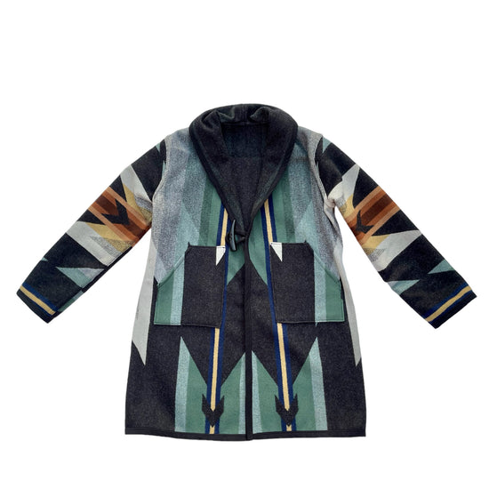 Load image into Gallery viewer, Wyeth Trail Oxford Mid-Length Stadium Coat
