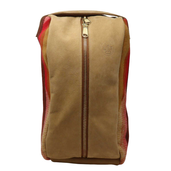 Wyeth Trail Tan Leather Boot Bag