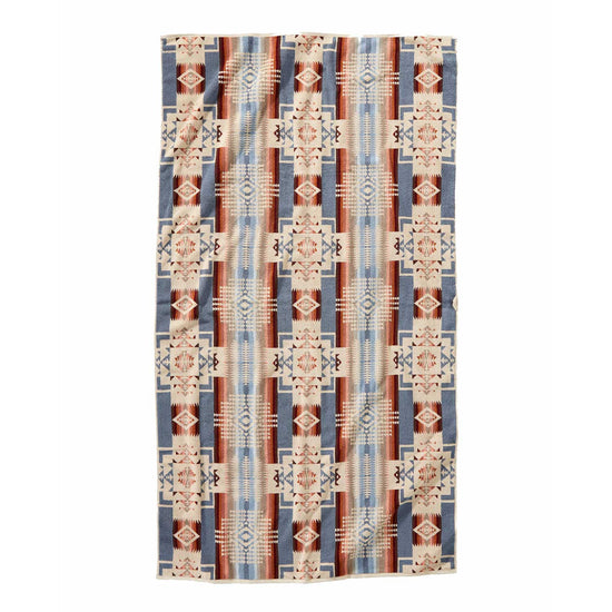 Load image into Gallery viewer, Pendleton Oversize Spa Towel, Chief Joseph Rosewood
