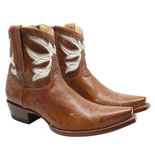 Old Gringo Yippee Ki Yay Amity Short Boot - Nut