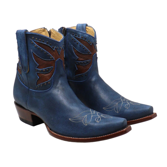 Old Gringo Yippee Ki Yay Amity Short Boot - Blue Exclusive
