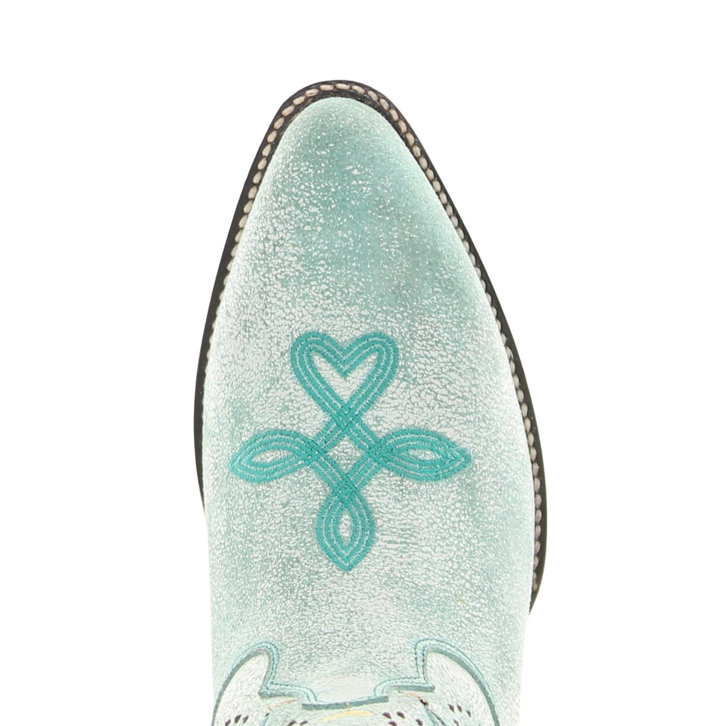 Old Gringo Yippee Ki Yay Kersen Short Boot - Aqua