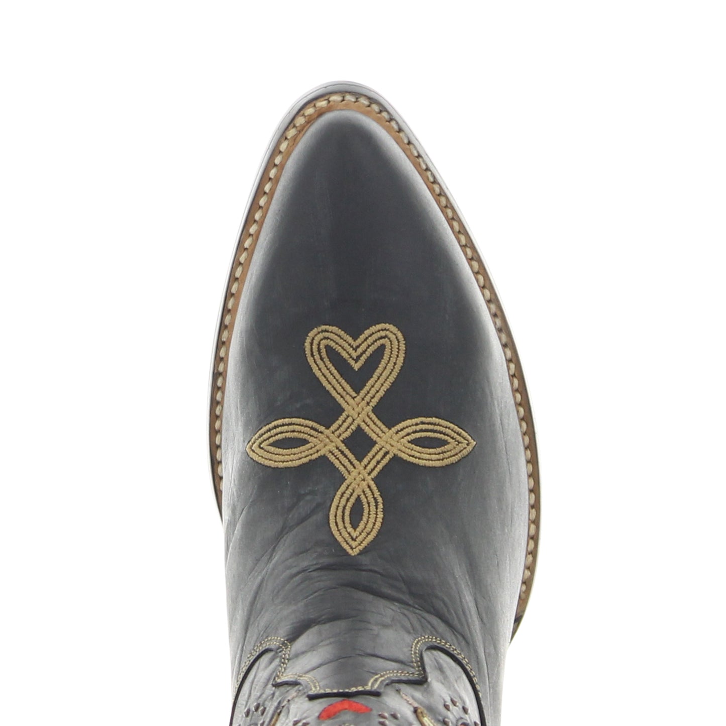 Old Gringo Yippee Ki Yay Kersen Short Boot - Black