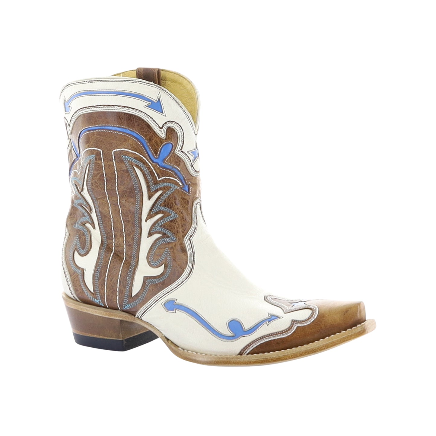 Old Gringo Kendra Ankle Booties Oryx/White