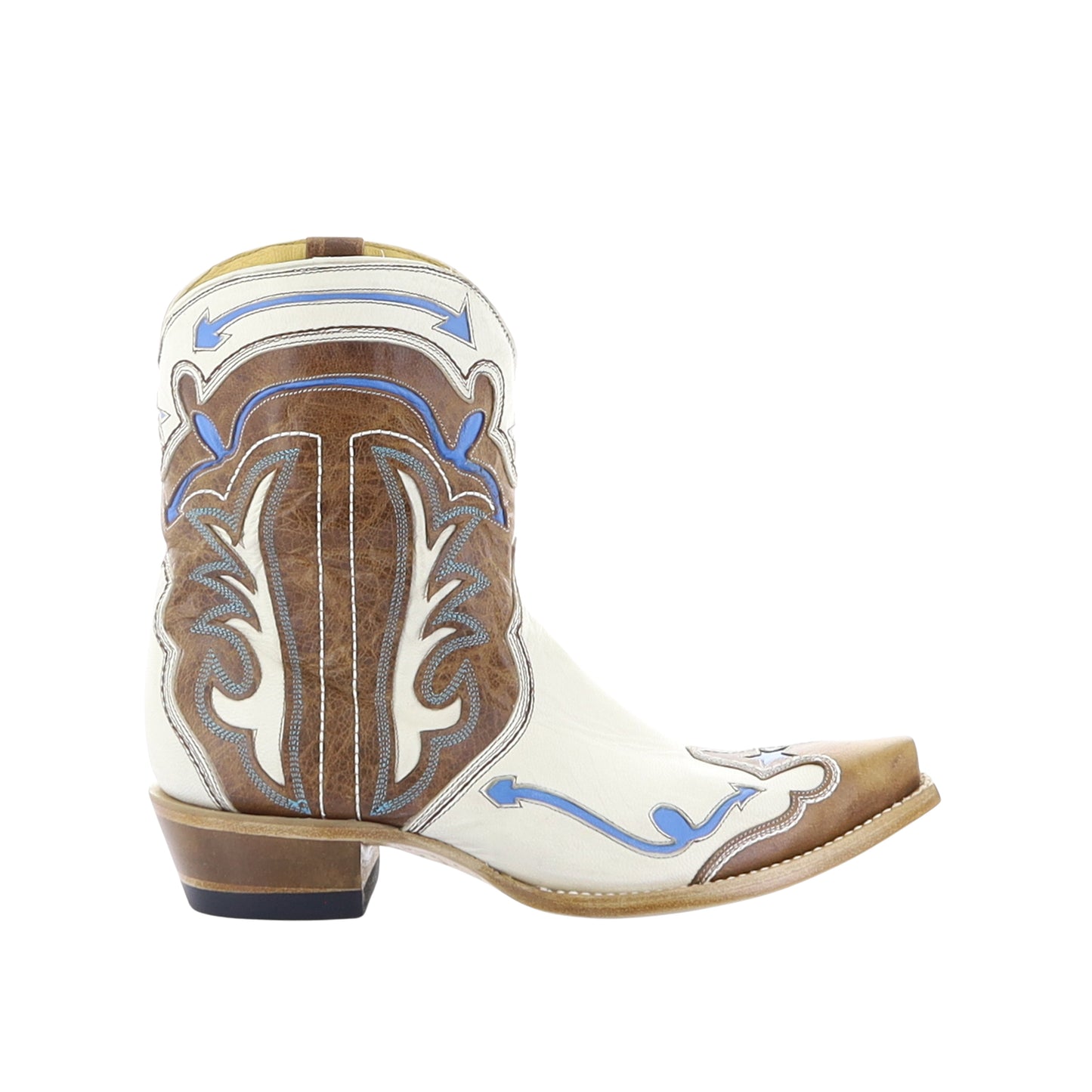 Old Gringo Kendra Ankle Booties Oryx/White