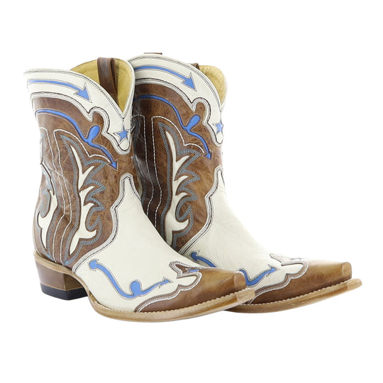 Old Gringo Kendra Ankle Booties Oryx/White