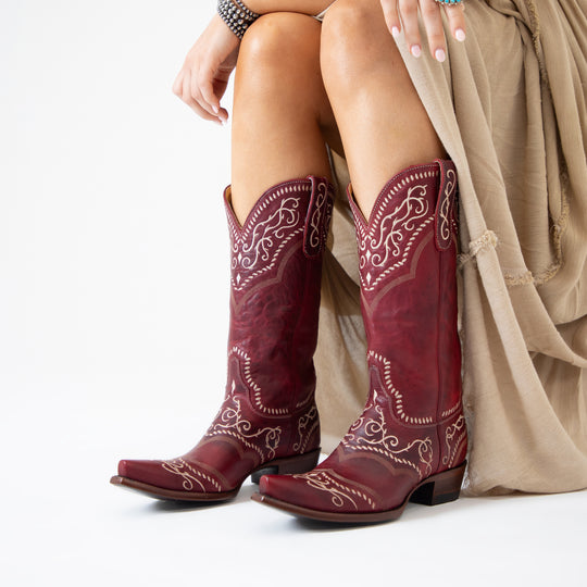 Old Gringo Yippee Ki Yay Women's Boots-Sintra Red