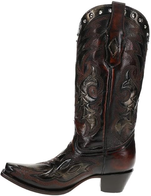 Corral Boots Women's Black-Wine Western Boots