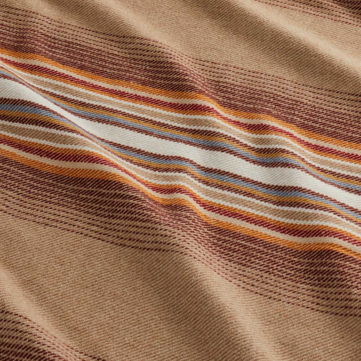 Load image into Gallery viewer, Pendleton Eco Wise Sienna Stripe Blanket

