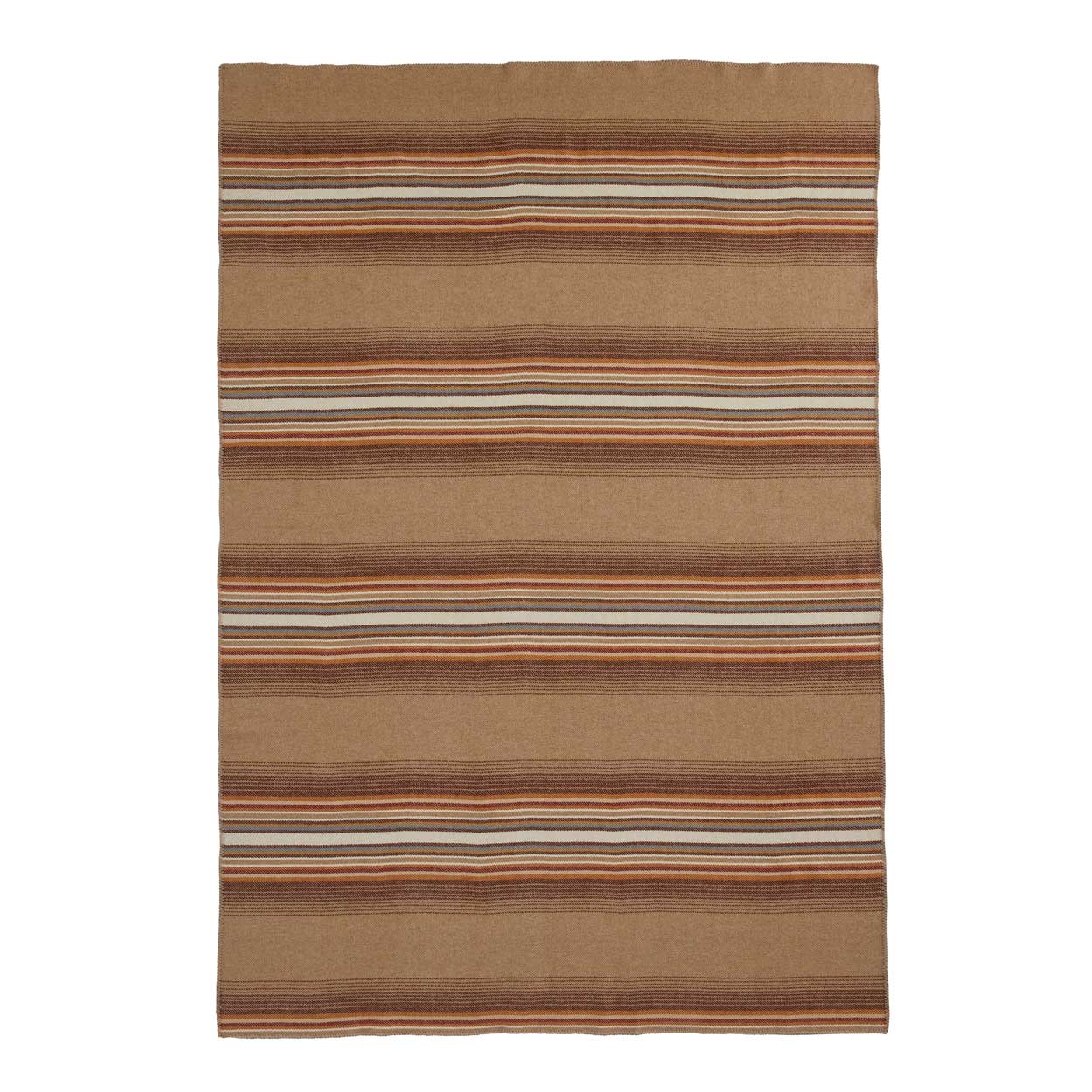 Load image into Gallery viewer, Pendleton Eco Wise Sienna Stripe Blanket
