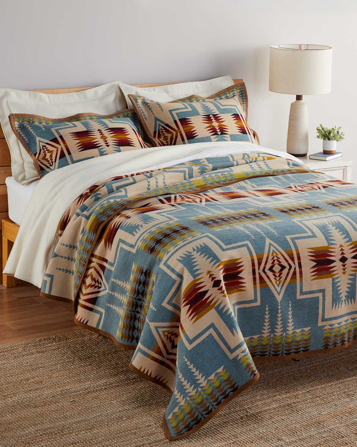 Pendleton Unnapped Shale Harding Blanket-King – Indian Traders (L7 ...
