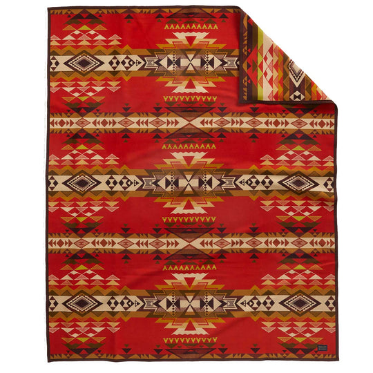 Limited Edition Highland Peak Blanket by Pendleton Chili Red