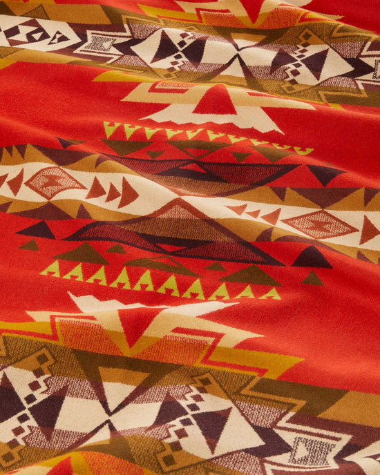 Limited Edition Highland Peak Blanket by Pendleton Chili Red
