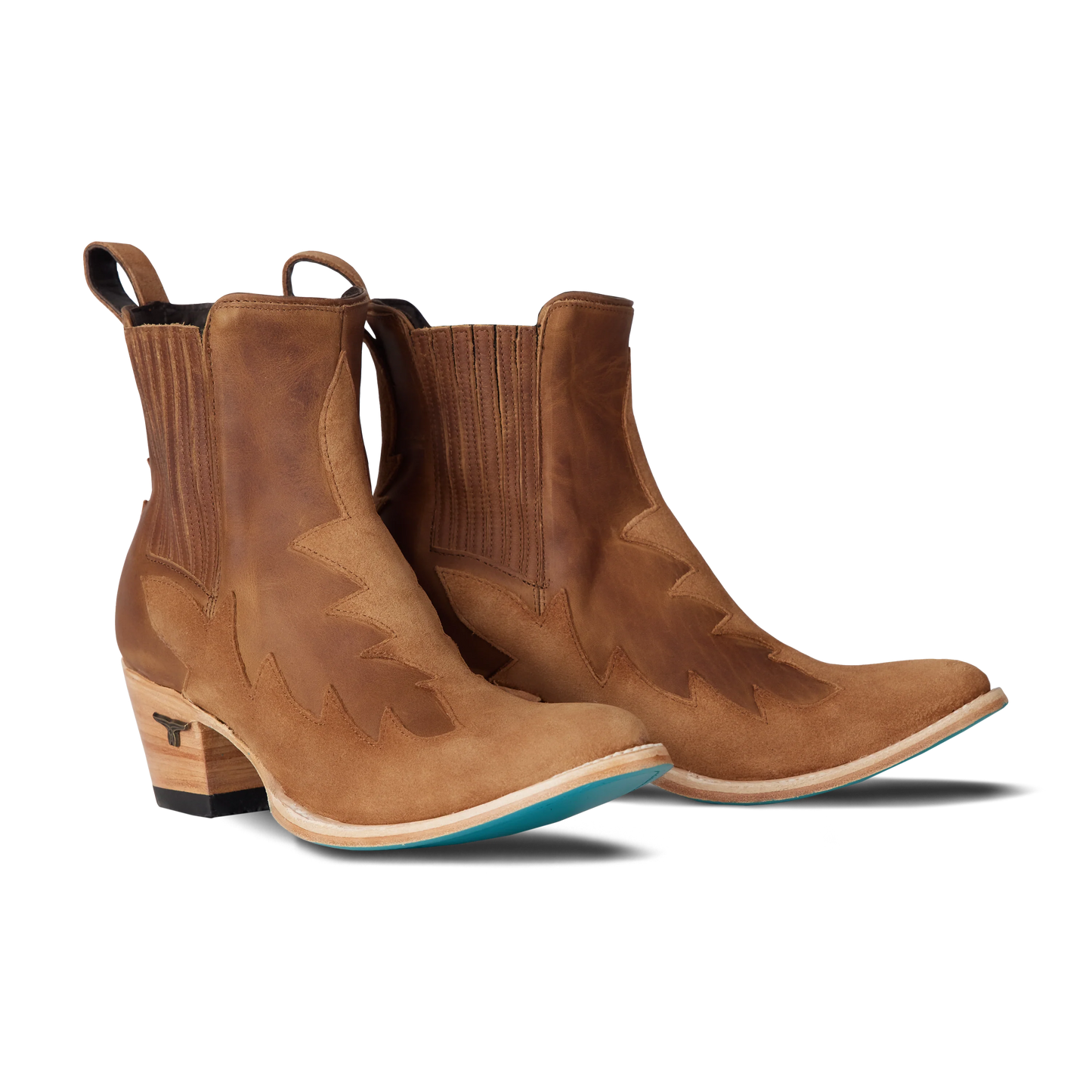 Women's Western Chelsea Bootie-Toffee Suede by Lane Boots