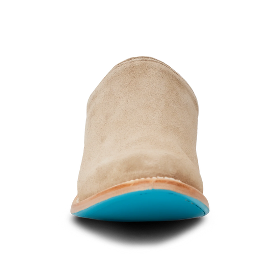 Women's Plain Jane Mule -Latte Suede by Lane Boots