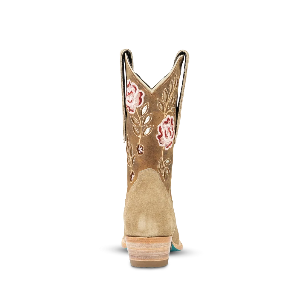 Lane Boots -Kenzie Midi Boot -Latte Suede