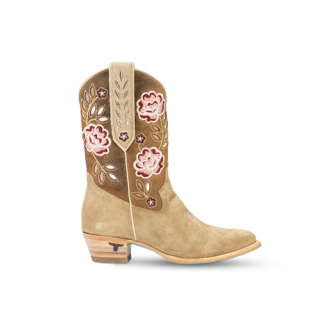 Lane Boots -Kenzie Midi Boot -Latte Suede