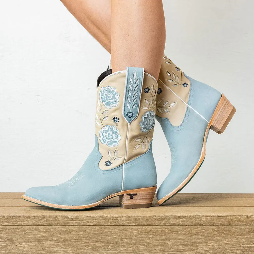Kenzie Midi Boot - Blueberry|Buttermilk By Lane Boots