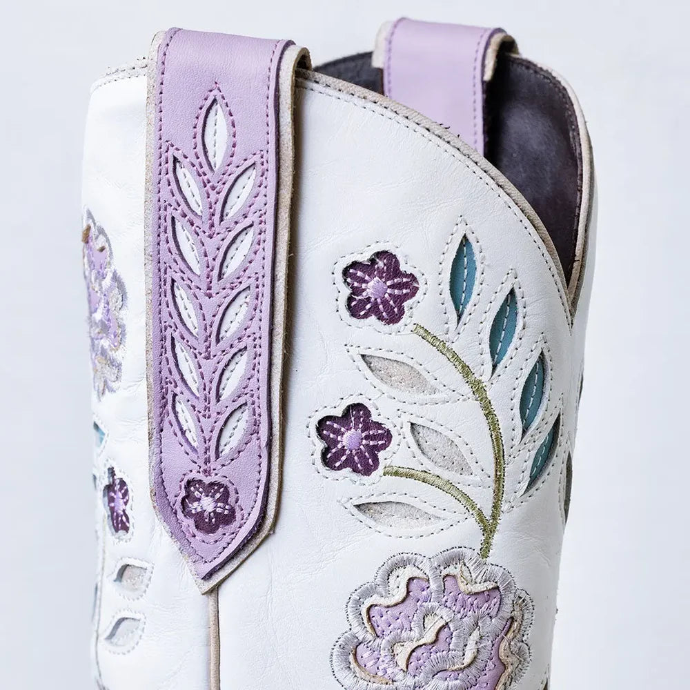 Lane Boots -Kenzie Midi Boot -Lovely Lavender/Matte White