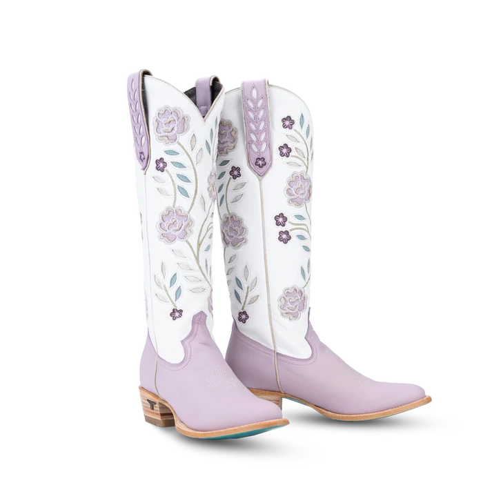 Lane Boots -Kenzie Midi Boot -Lovely Lavender/Matte White