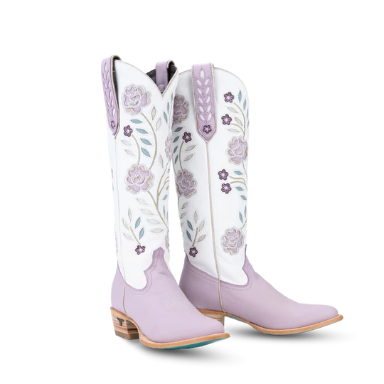 Lane Boots -Kenzie Midi Boot -Lovely Lavender/Matte White