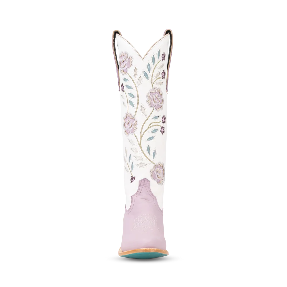 Lane Boots -Kenzie Midi Boot -Lovely Lavender/Matte White