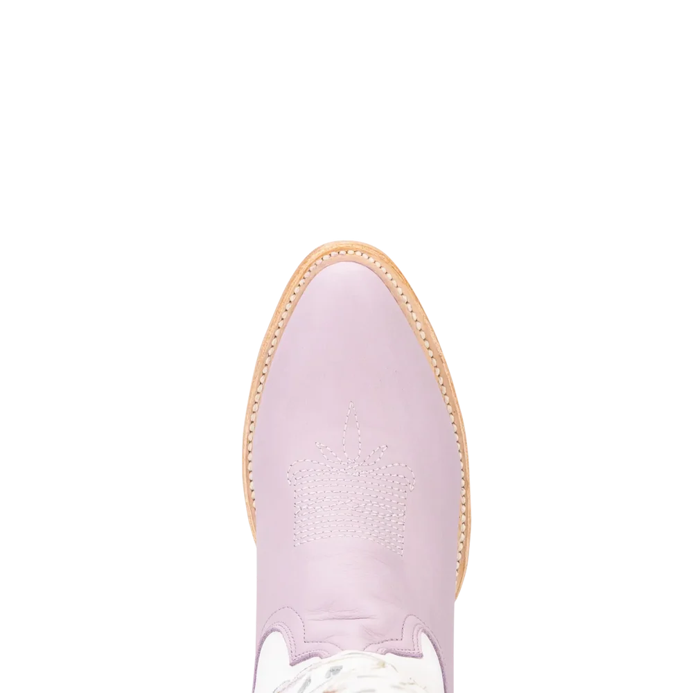 Lane Boots -Kenzie Midi Boot -Lovely Lavender/Matte White