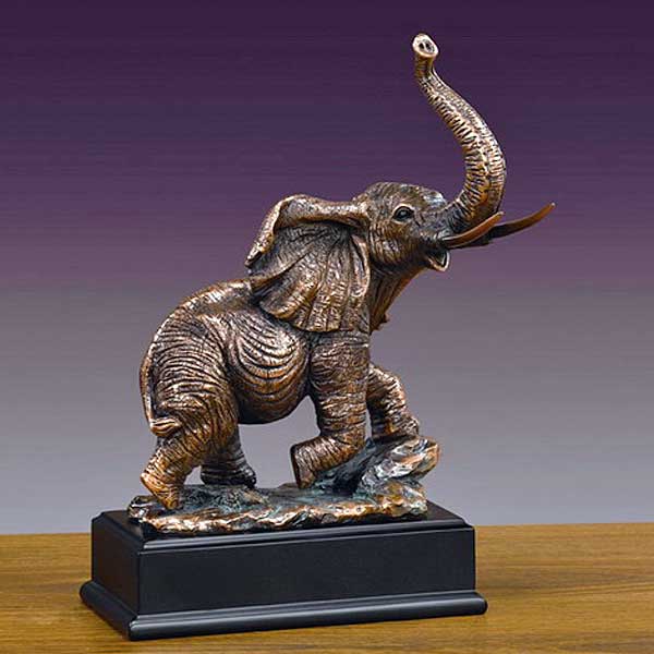 10" Bronze Elephant